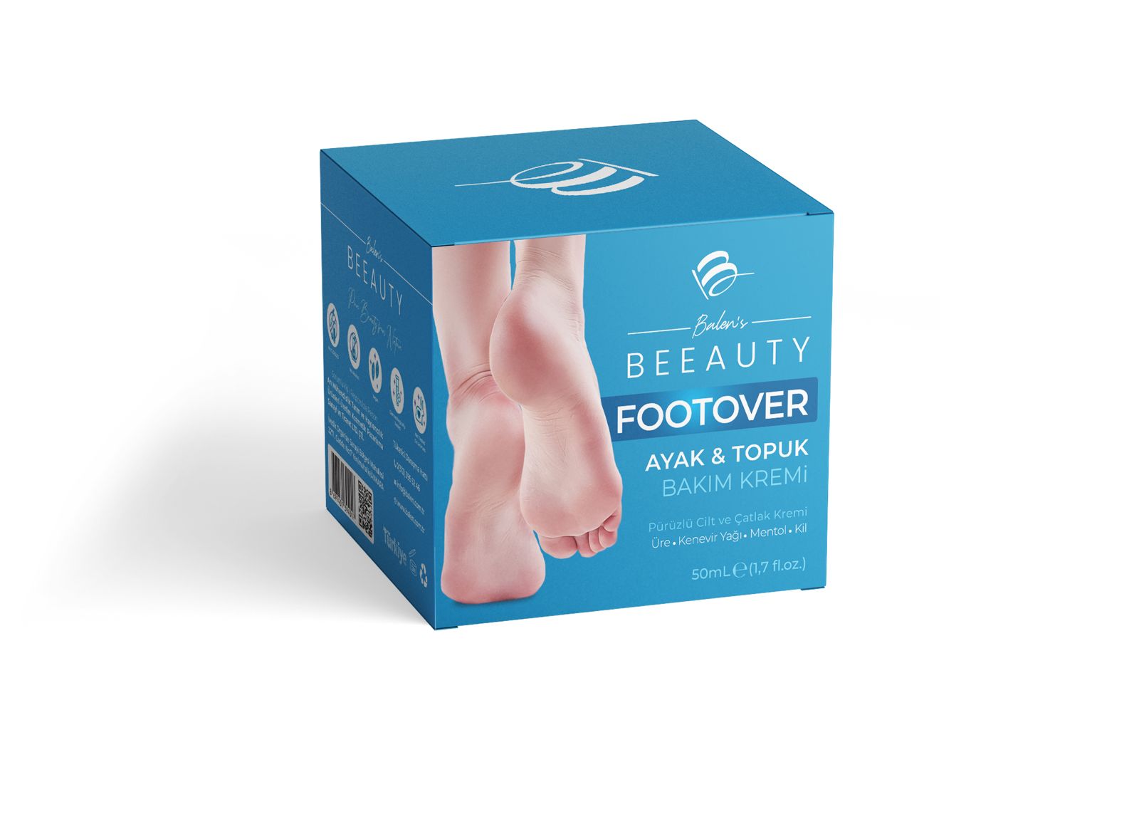 FOOTOVER AYAK & TOPUK BAKIM KREMİ * 50 ml